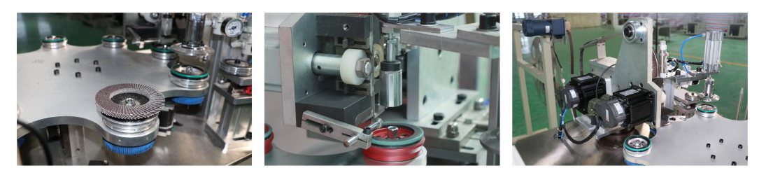 半自動百葉片成型機(jī)細(xì)節(jié)